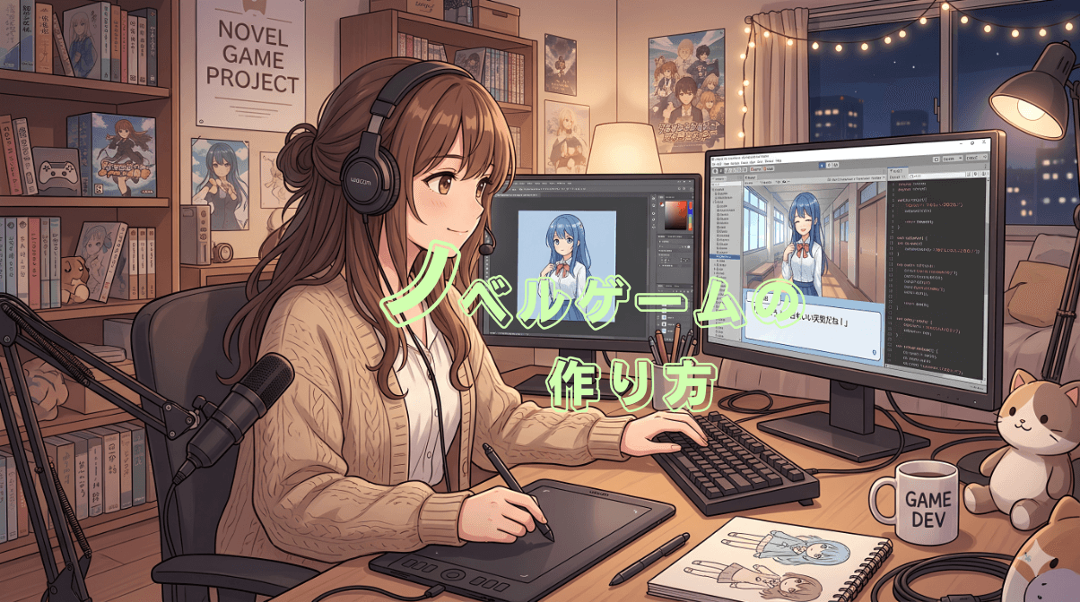 ビジュアルノベルゲームの作り方